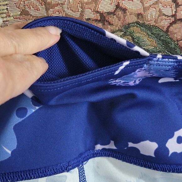 Under Armour Leggings Womens XL Bluish Purple Breathelux Print Athletic #1366941 - Picture 10 of 14